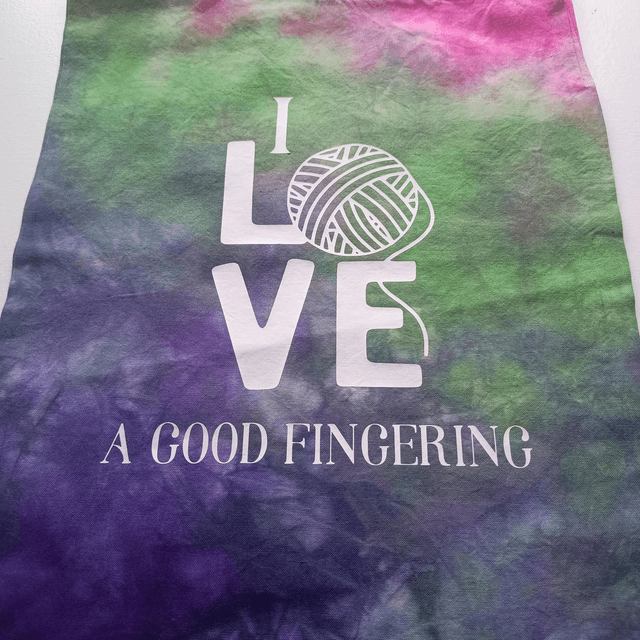 Project bag - I love a good fingering