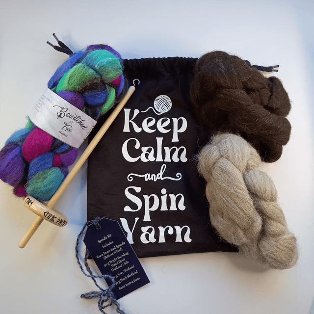 Spindle spinning kit