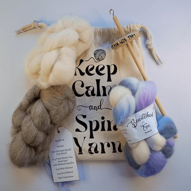 Spindle spinning kit